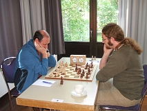 4.Runde Brett 4: Igor Zuyev - Sebastian Gramlich (remis)